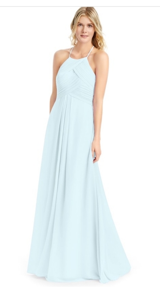 Azazie Ginger Gown in Mist (NWT) - Picture 1 of 5